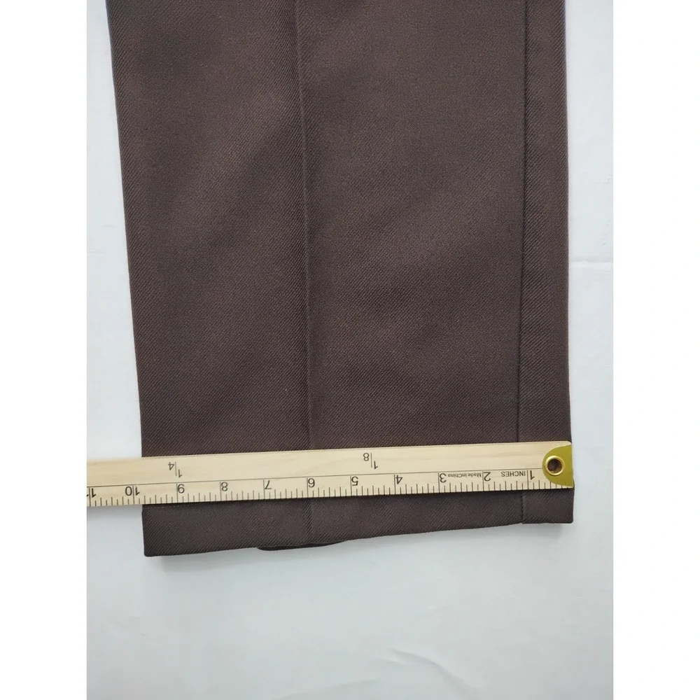Levis 517 Boot Cut Pants Mens 42x28 Brown 90s Trousers polyester‎